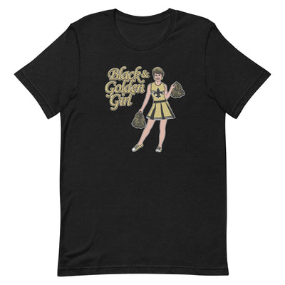 Black & Golden Girl Unisex T-Shirt - NOLA REPUBLIC T-SHIRT CO.