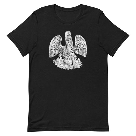 Louisiana State Blanc Pelican Unisex T-Shirt