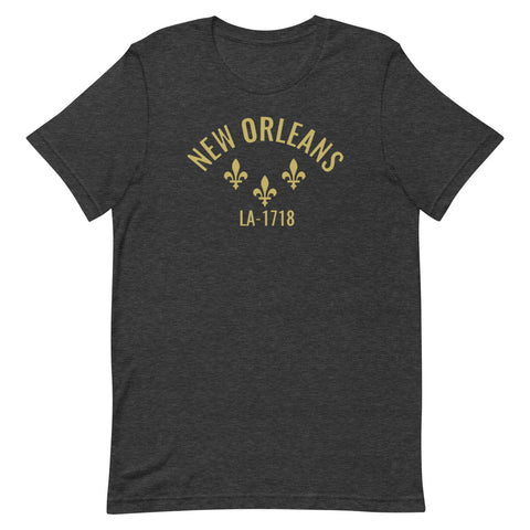 New Orleans 1718 Unisex T-Shirt - NOLA REPUBLIC T-SHIRT CO.