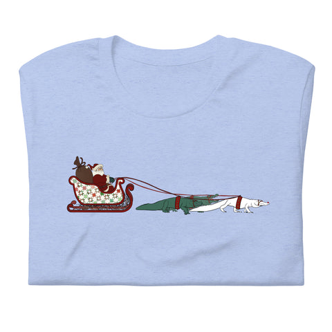 Rouxdolph's Sleigh Ride Unisex T-Shirt