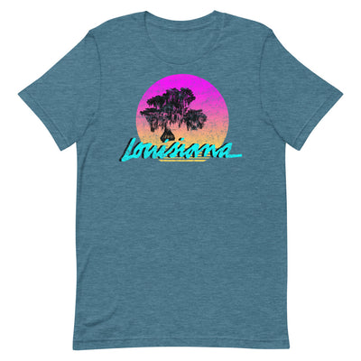 Retro Louisiana Bayou Unisex T-Shirt - NOLA REPUBLIC T-SHIRT CO.