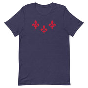 The 3 Fleurs Unisex T-Shirt - NOLA REPUBLIC T-SHIRT CO.