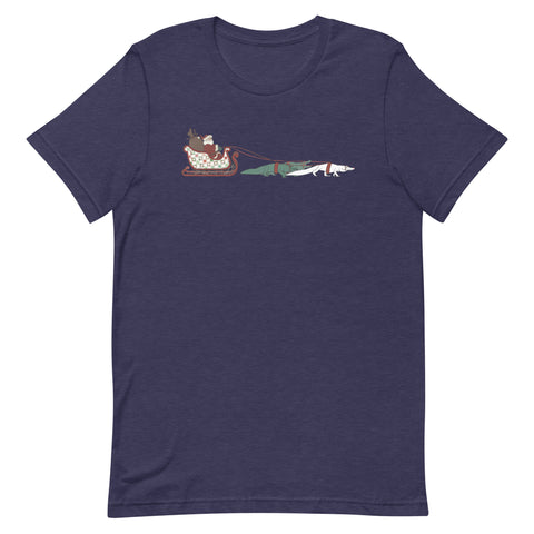 Rouxdolph's Sleigh Ride Unisex T-Shirt