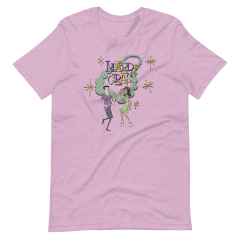 Mardi Gras retro 60's Unisex T-Shirt