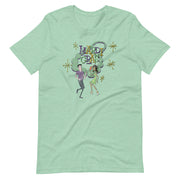 Mardi Gras retro 60's Unisex T-Shirt