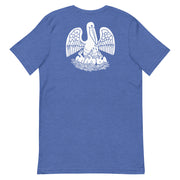 Pélican Blanc Unisex T-Shirt - NOLA REPUBLIC T-SHIRT CO.