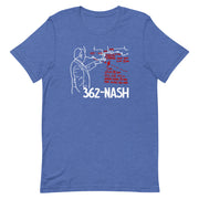 362-NASH MAPS Unisex T-Shirt - NOLA REPUBLIC T-SHIRT CO.