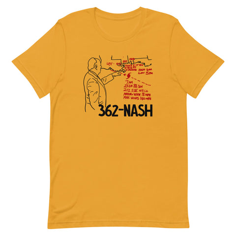 362-NASH MAPS Unisex T-Shirt - NOLA REPUBLIC T-SHIRT CO.