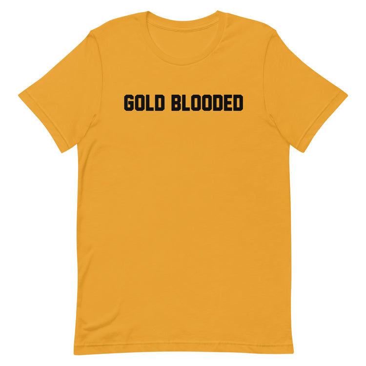 504: GOLD BLOODED Unisex T-Shirt - NOLA REPUBLIC T-SHIRT CO.