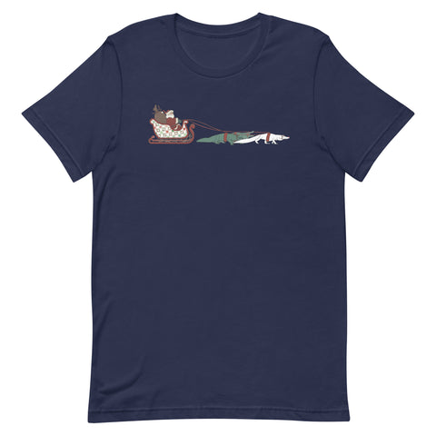 Rouxdolph's Sleigh Ride Unisex T-Shirt