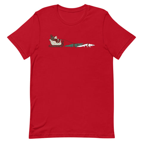 Rouxdolph's Sleigh Ride Unisex T-Shirt