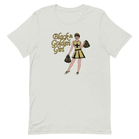 Black & Golden Girl Unisex T-Shirt - NOLA REPUBLIC T-SHIRT CO.