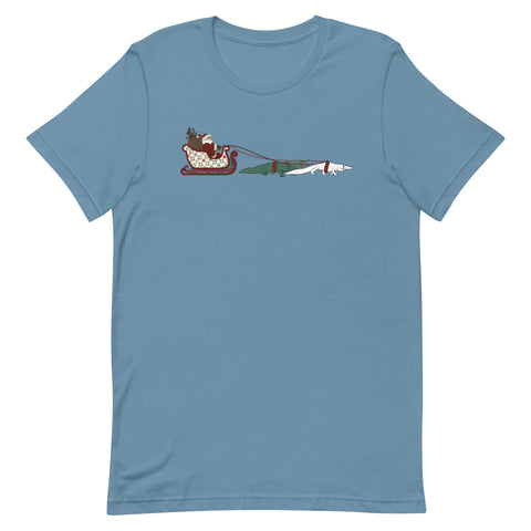 Rouxdolph's Sleigh Ride Unisex T-Shirt