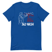 362-NASH MAPS Unisex T-Shirt - NOLA REPUBLIC T-SHIRT CO.