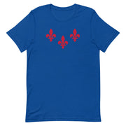 The 3 Fleurs Unisex T-Shirt - NOLA REPUBLIC T-SHIRT CO.