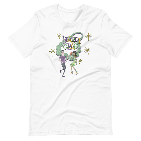 Mardi Gras retro 60's Unisex T-Shirt