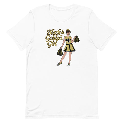 Black & Golden Girl Unisex T-Shirt - NOLA REPUBLIC T-SHIRT CO.