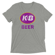 K & B Beer Unisex Tri-blend T-shirt - NOLA REPUBLIC T-SHIRT CO.