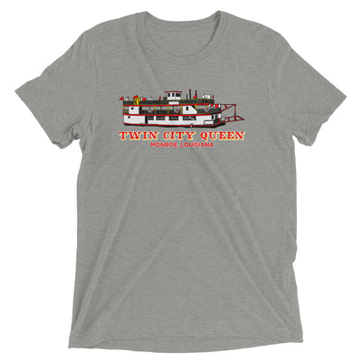 Twin City Queen Unisex Tri-blend T-shirt - NOLA REPUBLIC T-SHIRT CO.