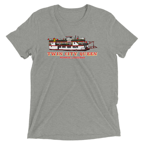 Twin City Queen Unisex Tri-blend T-shirt - NOLA REPUBLIC T-SHIRT CO.