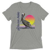 Retro Pelican State Unisex Tri-blend T-Shirt - NOLA REPUBLIC T-SHIRT CO.