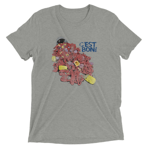 C'est Bon! Crawfish Boil Unisex Tri-blend T-Shirt - NOLA REPUBLIC T-SHIRT CO.