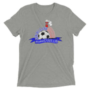 Retro New Orleans Riverboat Gamblers FC 1993 Tri-blend T-Shirt - NOLA REPUBLIC T-SHIRT CO.