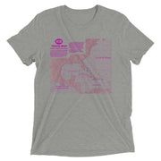 Retro K&B Hurricane Tracker Map Tri-blend T-Shirt - NOLA REPUBLIC T-SHIRT CO.