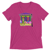 Porch Pardi Gras House Float #1 Unisex Tri-blend T-Shirt - NOLA T-shirt, New Orleans T-shirt