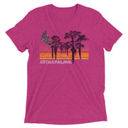 Retro Atchafalaya Unisex Tri-blench T-Shirt - NOLA REPUBLIC T-SHIRT CO.