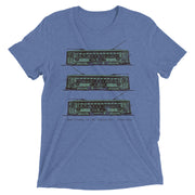 St. Charles Streetcar Green Line Unisex Tri-blend T-Shirt - NOLA REPUBLIC T-SHIRT CO.