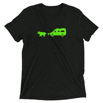 The Sprinter Camper Van Trail Unisex Tri-blend T-Shirt - NOLA REPUBLIC T-SHIRT CO.