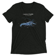 Louisiana Crawfish: Anatomy Unisex Tri-blend T-Shirt - NOLA REPUBLIC T-SHIRT CO.