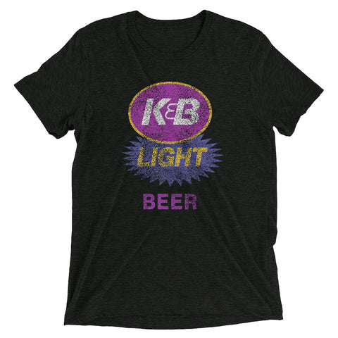 K & B LIGHT Beer Tri-blend T-Shirt - NOLA REPUBLIC T-SHIRT CO.