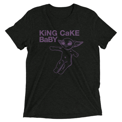 King Cake Baby Tri-blend Unisex T-Shirt