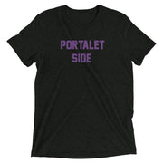 PORTALET SIDE Unisex Tri-blend T-Shirt