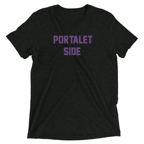 PORTALET SIDE Unisex Tri-blend T-Shirt