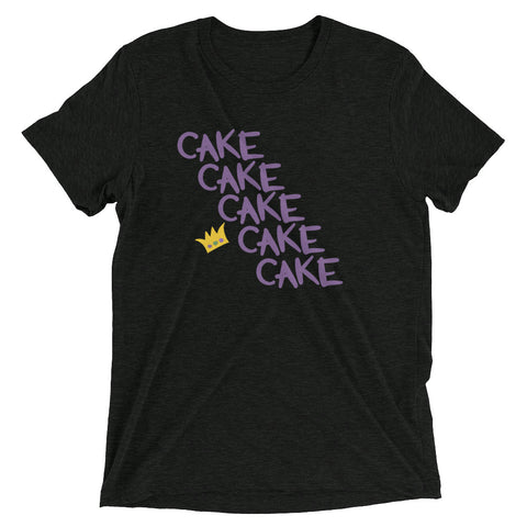 Mardi Gras Cake, Cake, Cake... Unisex Tri-blend T-Shirt