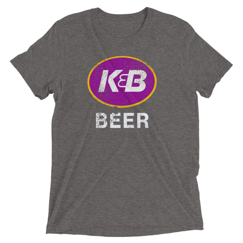 K & B Beer Unisex Tri-blend T-shirt - NOLA REPUBLIC T-SHIRT CO.