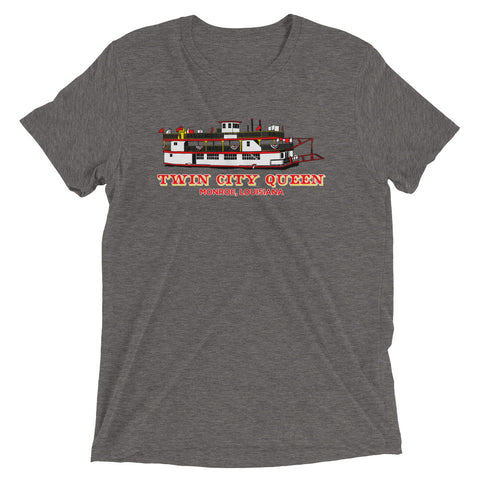 Twin City Queen Unisex Tri-blend T-shirt - NOLA REPUBLIC T-SHIRT CO.