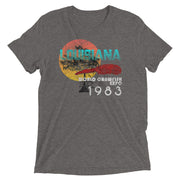 Louisiana World Crawfish Expo 1983 Unisex Tri-blend T-Shirt - NOLA REPUBLIC T-SHIRT CO.