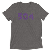 504 Mardi Gras Unisex Tri-blend T-Shirt - NOLA REPUBLIC T-SHIRT CO.