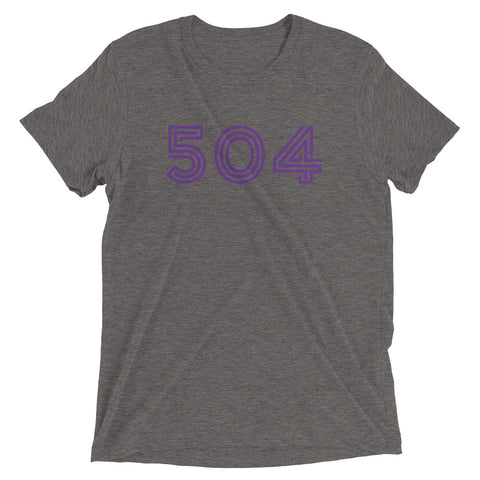 504 Mardi Gras Unisex Tri-blend T-Shirt - NOLA REPUBLIC T-SHIRT CO.