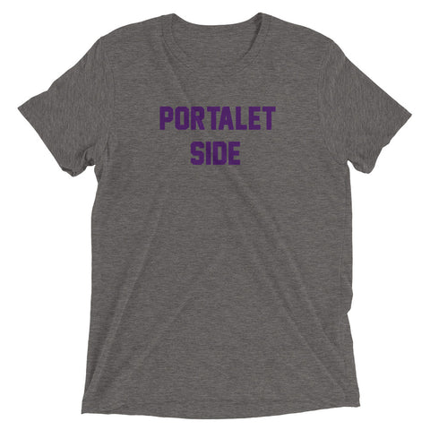 PORTALET SIDE Unisex Tri-blend T-Shirt