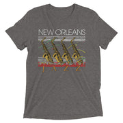 Retro Birthplace of Jazz Unisex Tri-blend T-Shirt