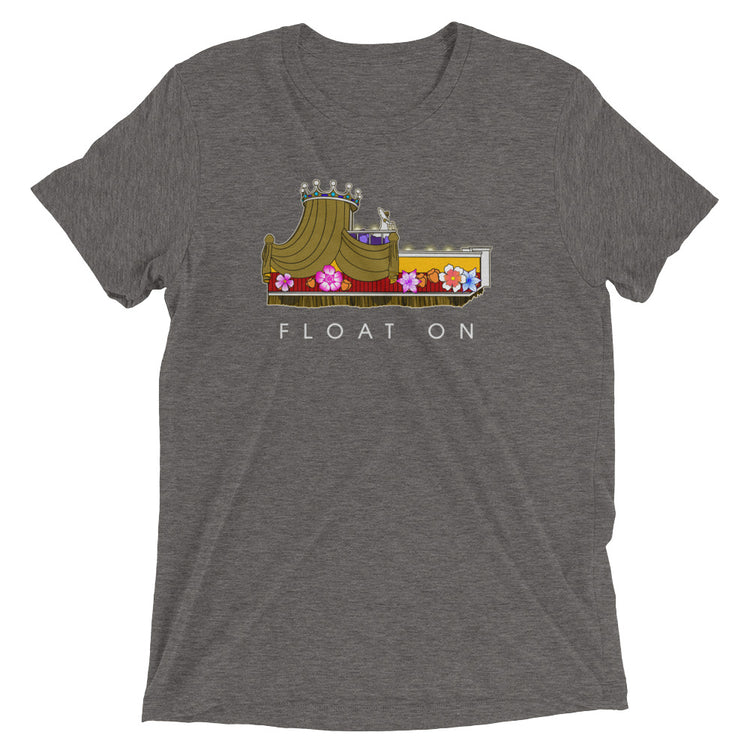 Float On, King of Carnival Float Unisex Tri-blend T-Shirt - NOLA REPUBLIC T-SHIRT CO.