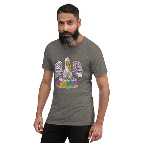 King Cake State of Mind Unisex Tri-blend T-Shirt