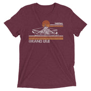 Grand Isle Shrimper Unisex Tri-blend T-Shirt - NOLA REPUBLIC T-SHIRT CO.