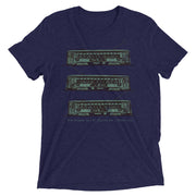 St. Charles Streetcar Green Line Unisex Tri-blend T-Shirt - NOLA REPUBLIC T-SHIRT CO.