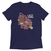 C'est Bon! Crawfish Boil Unisex Tri-blend T-Shirt - NOLA REPUBLIC T-SHIRT CO.